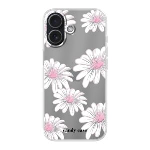 Candy flower pink Oppo A91 soft telefoonhoesje | Stock Sale