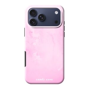 Candy Watercolor Pink tough iPhone Telefoonhoesje