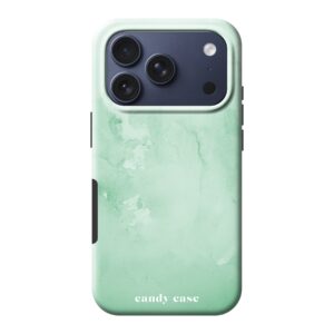 Candy Watercolor Green tough iPhone Telefoonhoesje