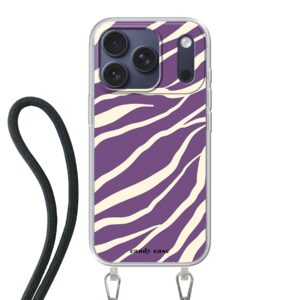 Candy Zebra Violet Limited Editon Crossbody iPhone Telefoonhoesje