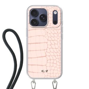 Candy x Perf Snake pink Crossbody iPhone Telefoonhoesje