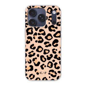 Candy x Perf Leopard beige soft iPhone telefoonhoesje