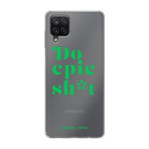Candy Quote Green Soft Samsung telefoonhoesje