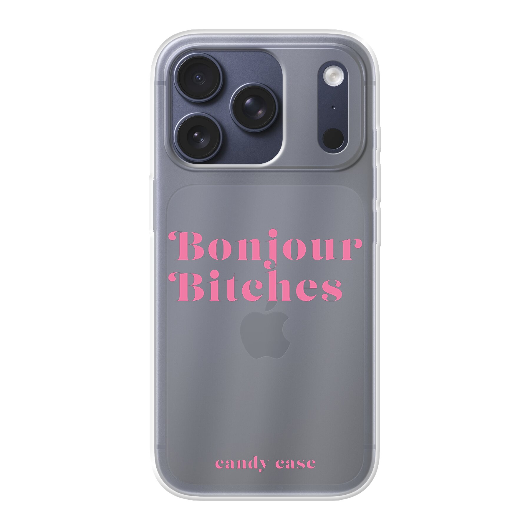 Candy Quote Pink Soft iPhone telefoonhoesje