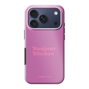 Candy Quote Pink Tough iPhone telefoonhoesje
