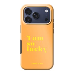 Candy Quote Yellow Tough iPhone telefoonhoesje