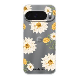 Candy flower yellow Google soft telefoonhoesje