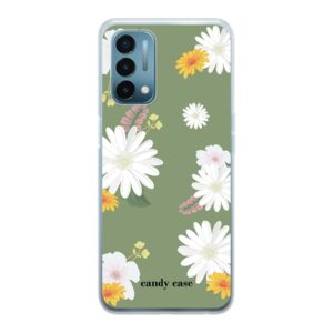 Candy Flower Green soft OnePlus telefoonhoesje