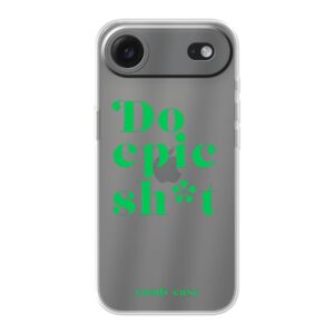 Candy Quote Green Soft iPhone telefoonhoesje