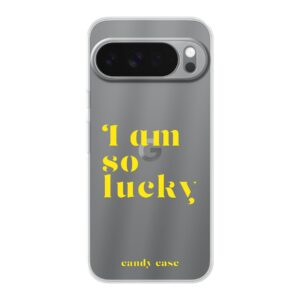 Candy Quote Yellow Soft Google telefoonhoesje