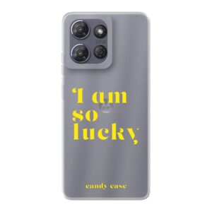 Candy Quote Yellow Soft Xiaomi telefoonhoesje