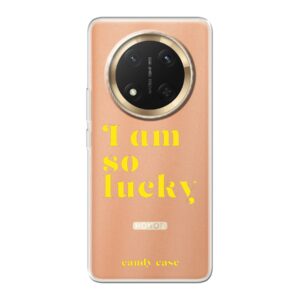 Candy Quote Yellow Soft Honor telefoonhoesje