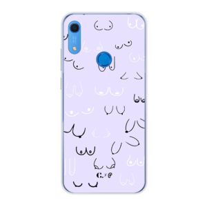 Candy x Perf boob purple soft Huawei Telefoonhoesje