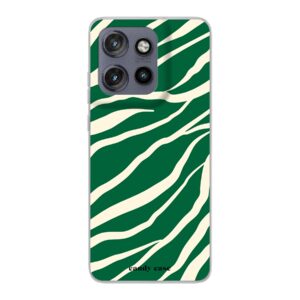 Candy Zebra Green Limited Editon Soft Motorola Telefoonhoesje