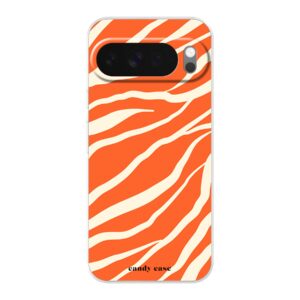 Candy Zebra Orange Limited Editon soft Google Telefoonhoesje