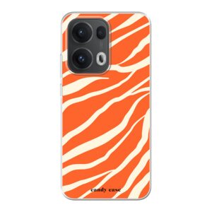 Candy Zebra Orange Limited Editon soft Oppo Telefoonhoesje