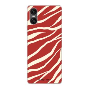 Candy Zebra Red Limited Editon Soft Sony Telefoonhoesje