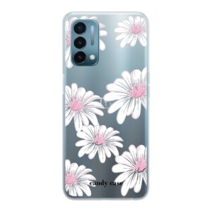 Candy flower pink OnePlus soft telefoonhoesje