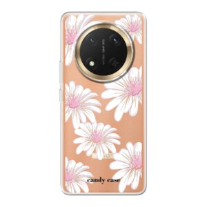 Candy flower pink Honor soft telefoonhoesje