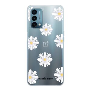 Candy flower white OnePlus soft telefoonhoesje