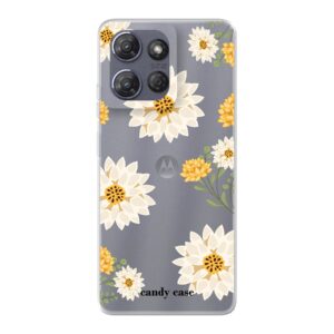 Candy flower yellow Xiaomi soft telefoonhoesje