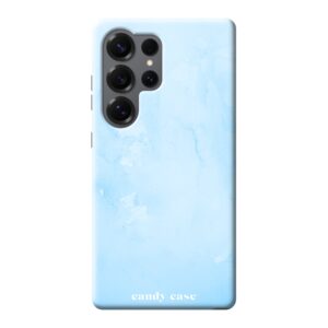 Candy blue Watercolor tough Samsung Telefoonhoesje