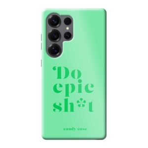 Candy Quote Green Tough Samsung telefoonhoesje