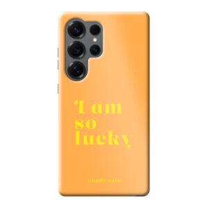 Candy Quote Yellow Tough Samsung telefoonhoesje