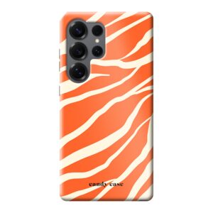 Candy Zebra Orange Limited Editon Tough Samsung Telefoonhoesje