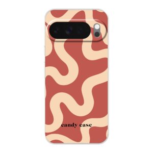 Candy swirl Red soft case Google telefoonhoesje