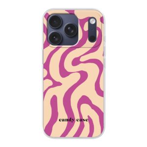 Candy Flow fushia soft case iPhone telefoonhoesje