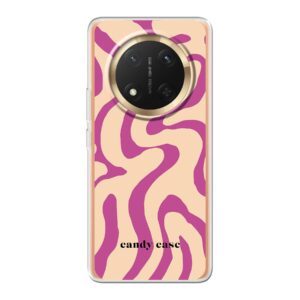 Candy Flow fushia soft case Honor telefoonhoesje