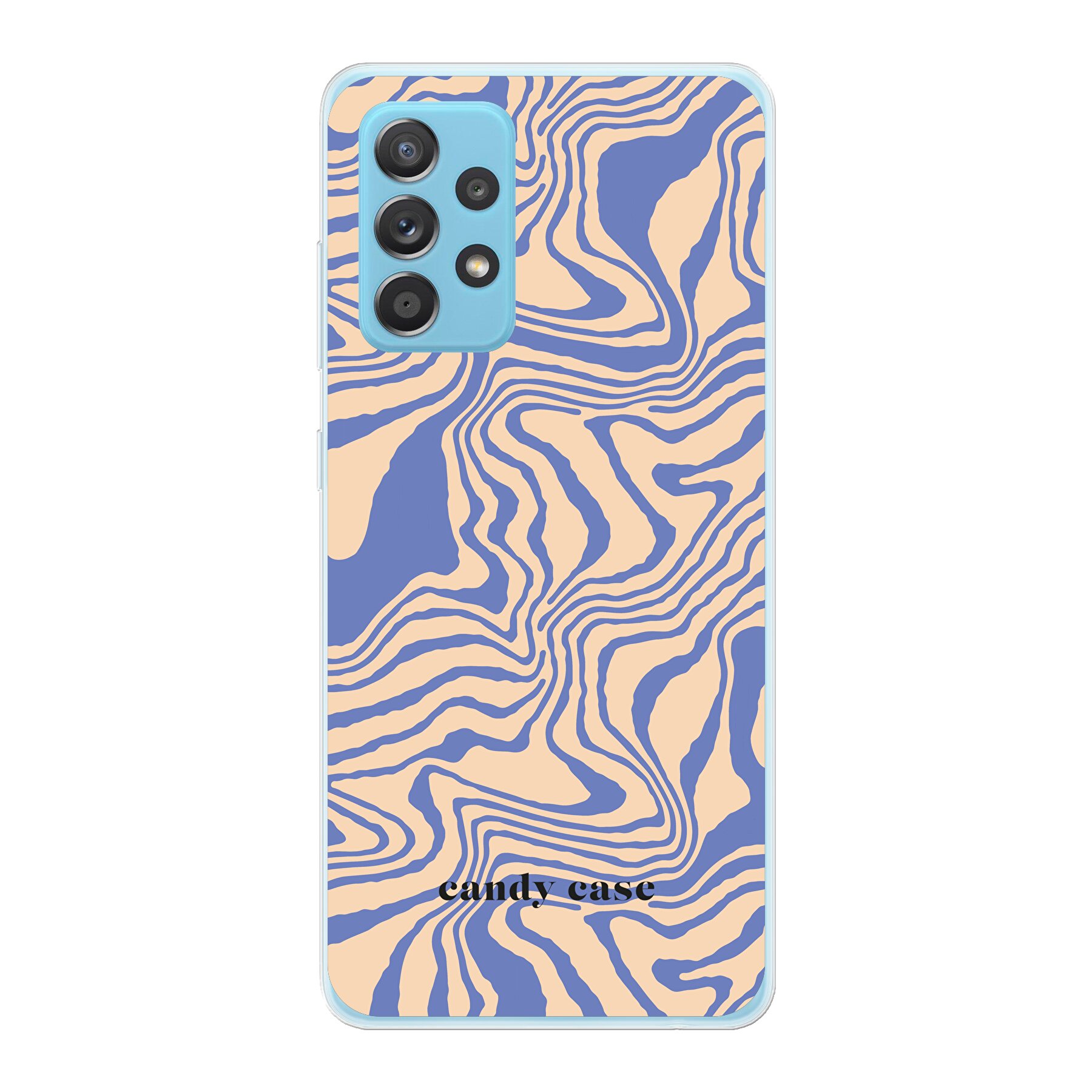 Candy blue dessert soft case Samsung Galaxy A53 5G telefoonhoesje | Stock Sale