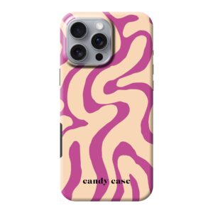 Candy Flow Fuchsia tough Case iPhone 16 Pro Max telefoonhoesje | Stock Sale