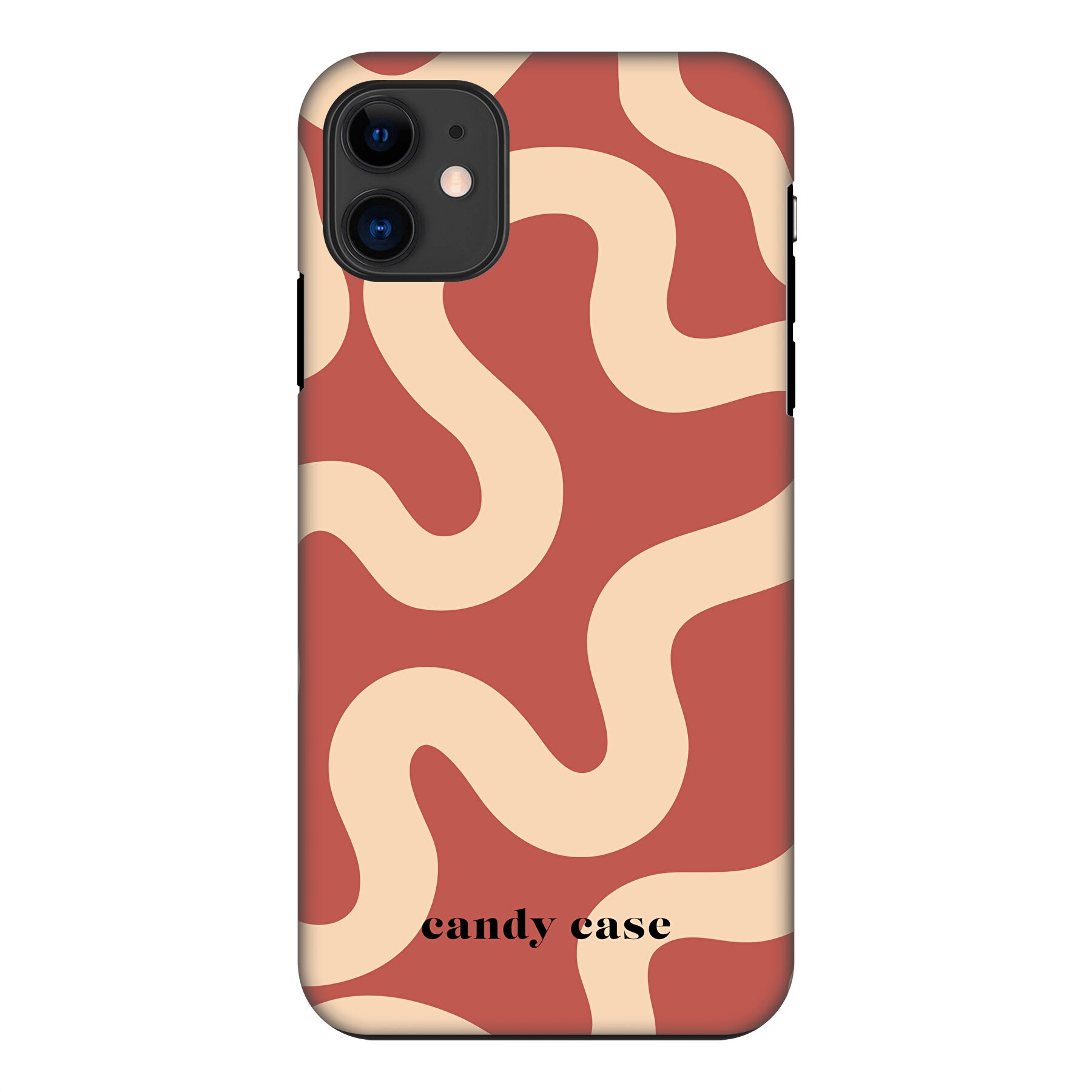 Candy Swirl Red Tough Case iPhone 11 telefoonhoesje | Stock Sale