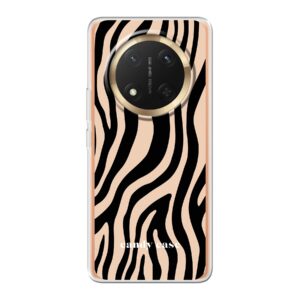 Candy zebra beige soft case Honor telefoonhoesje