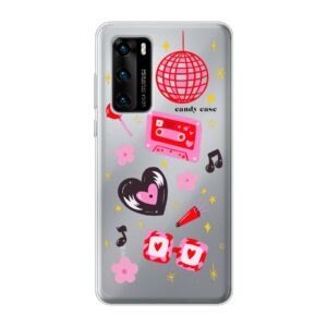 Candy Disco soft case Huawei telefoonhoesje