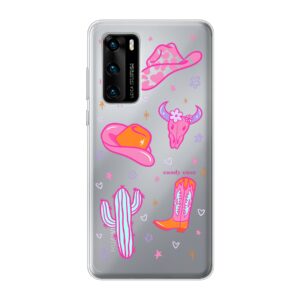 Candy Cowgirl soft case Huawei telefoonhoesje