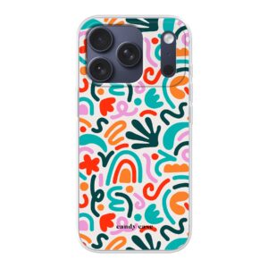 Candy Doodle Multi iPhone soft case telefoonhoesje