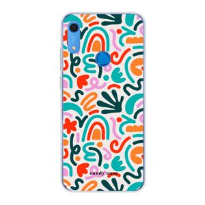 Candy Doodle Multi Huawei soft case telefoonhoesje