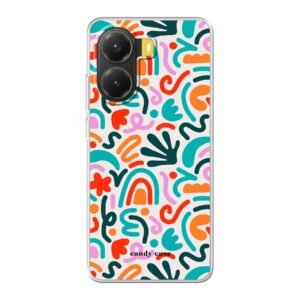 Candy Doodle Multi Xiaomi soft case telefoonhoesje