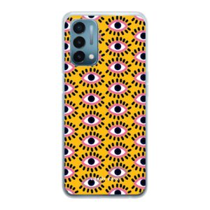 Candy Eyes Geel OnePlus soft case telefoonhoesje