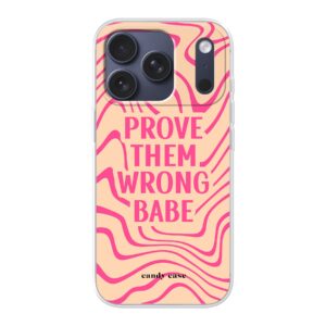 Prove Them Wrong iPhone soft case telefoonhoesje