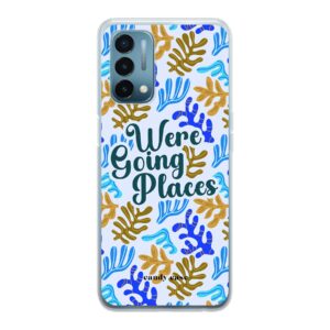 Candy We're going places blauw OnePlus soft case telefoonhoesje