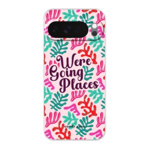 Candy We're going places roze Google soft case telefoonhoesje