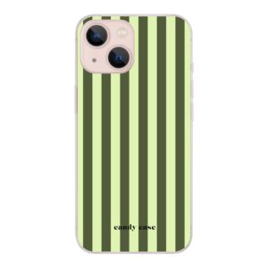 Candy Case Matcha Stripes Soft Case iPhone 13 Telefoonhoesje | Stock Sale