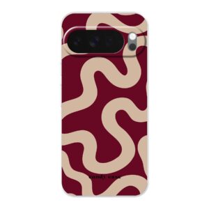 Candy Case Burgundy Swirl Soft Case Google Telefoonhoesje
