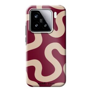 Candy Burgundy Swirl Tough Case Xiaomi Telefoonhoesje