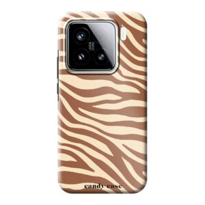 Candy Chestnut Zebra Tough Case Xiaomi telefoonhoesje