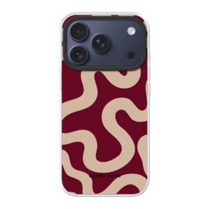 Candy Burgundy Swirl Magsafe iPhone Telefoonhoesje